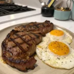 steak and eggs recipe
