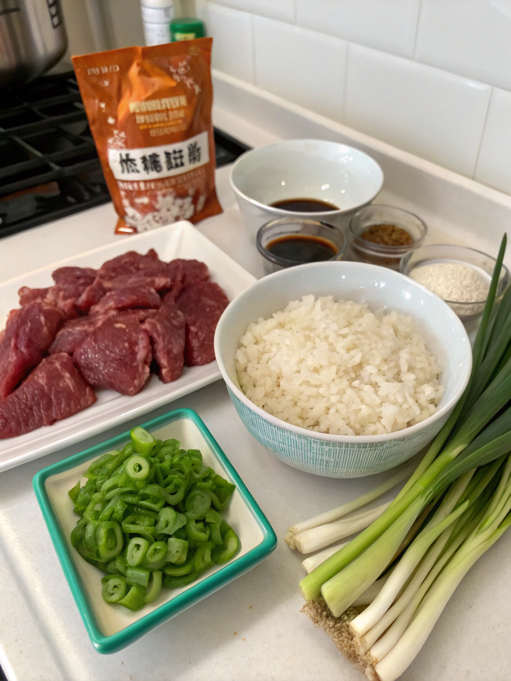 Yoshinoya Beef Bowl Recipe Ingredients