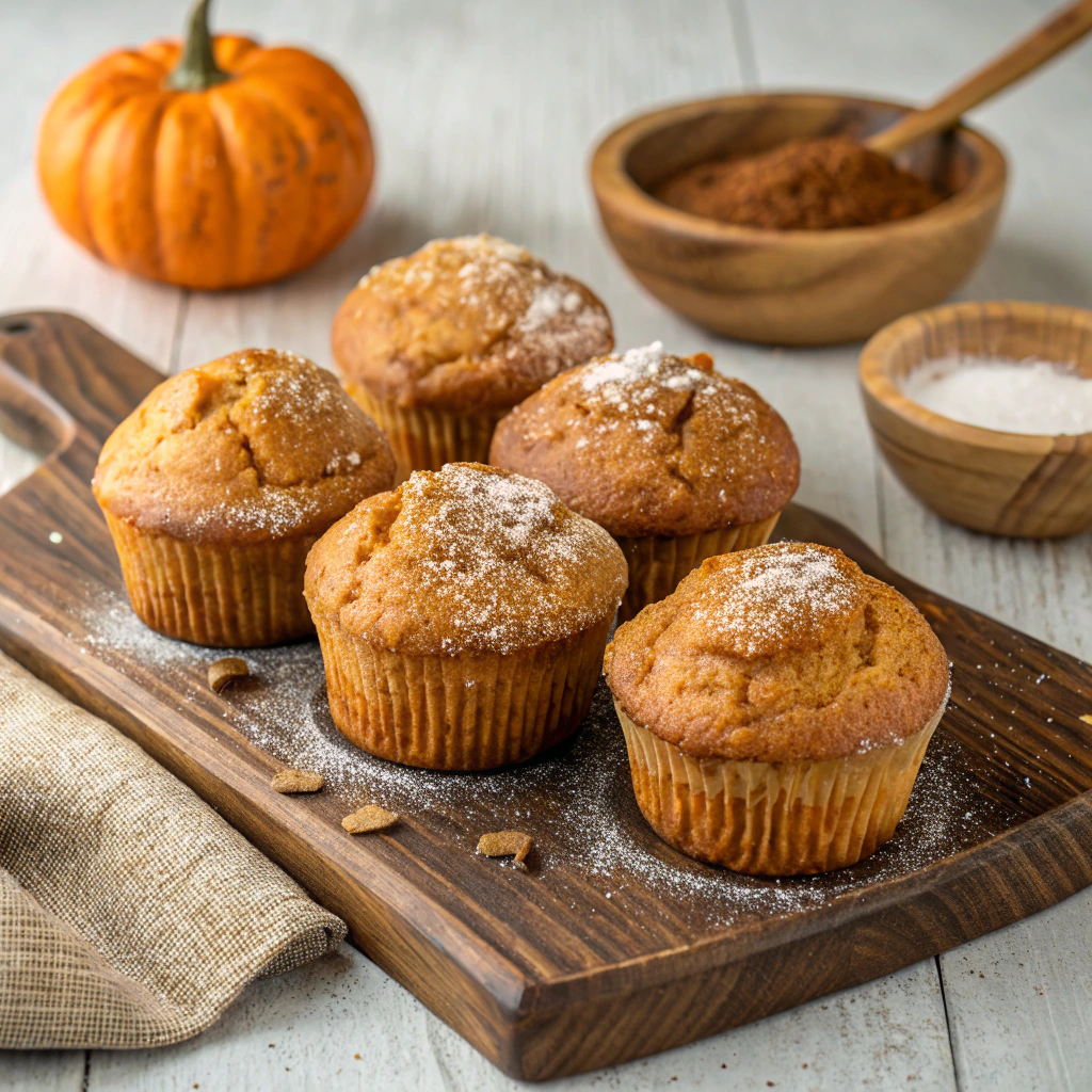 Bakery Style Pumpkin Muffins ingredients