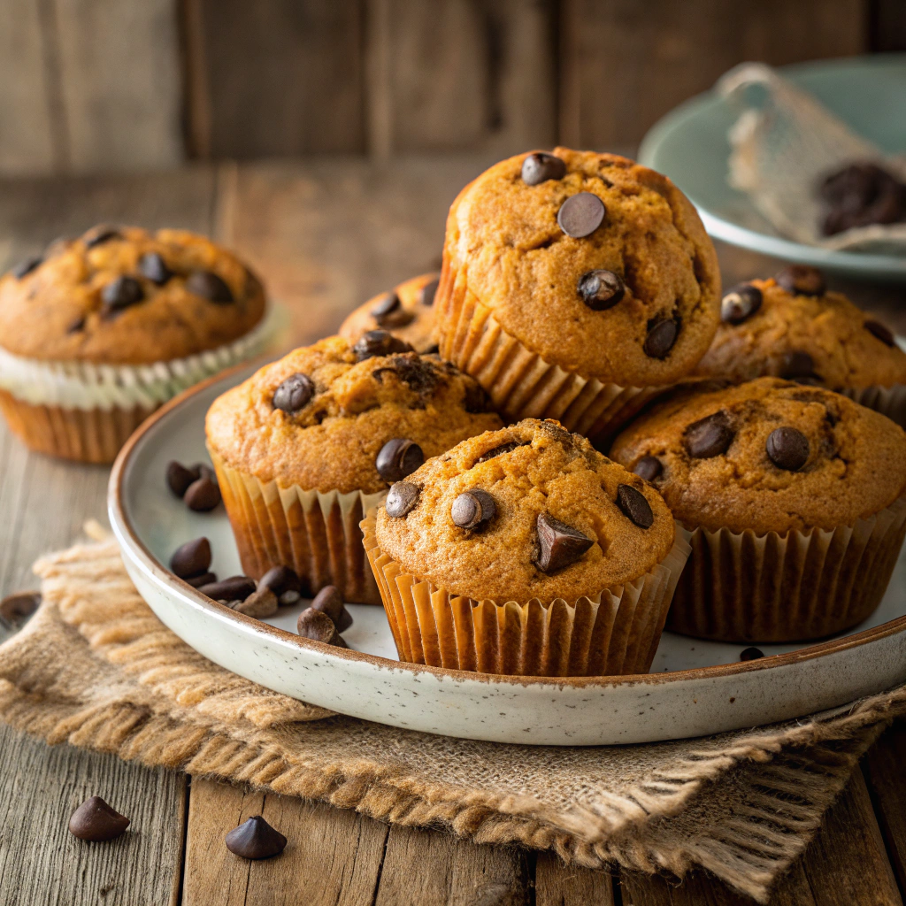 Best Pumpkin Chocolate Chip Muffins