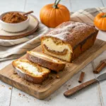 Cream Cheese Filled Pumpkin Bread