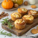 Delicious Pumpkin Cream Cheese Swirl Muffins