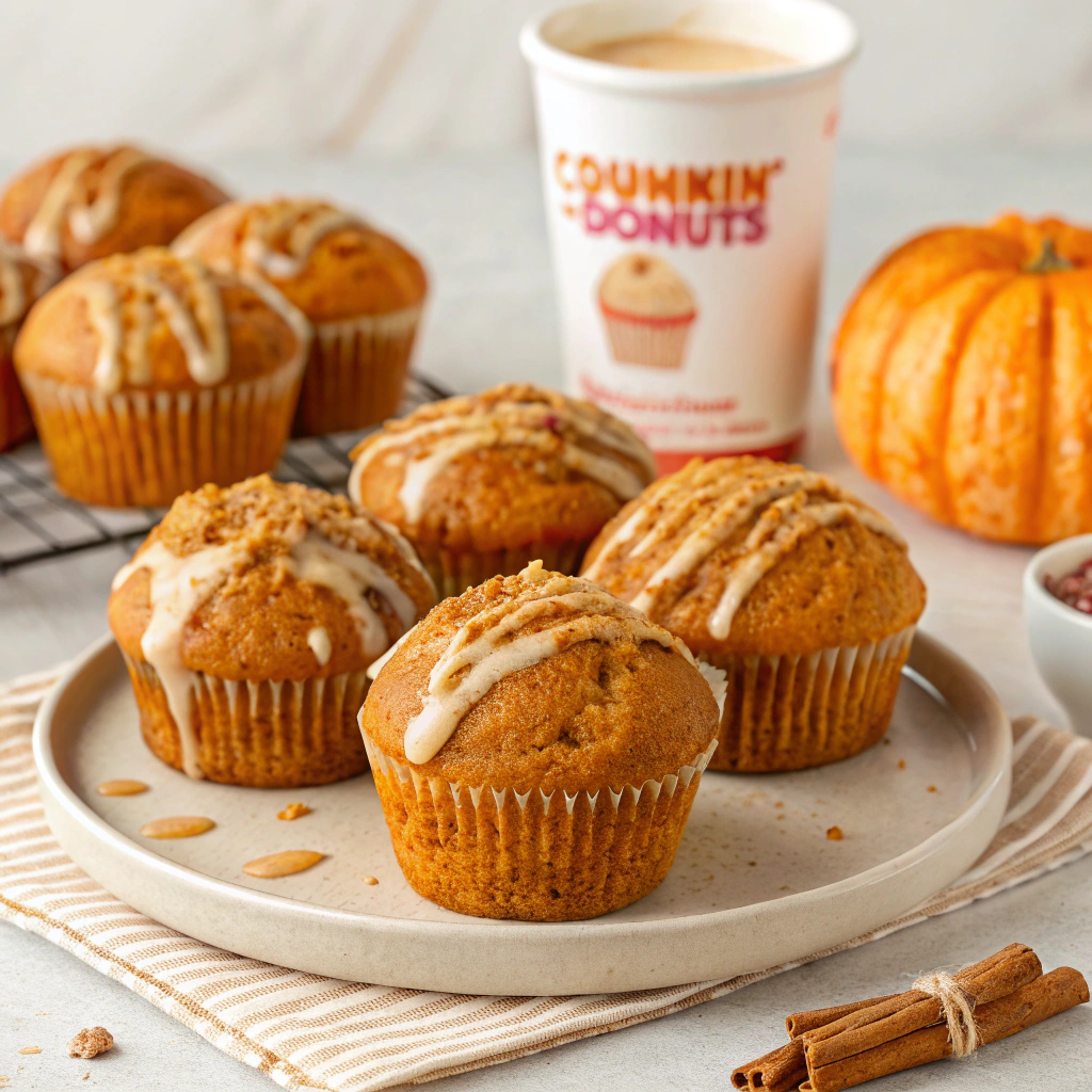 Dunkin Donuts Pumpkin Muffins