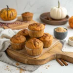 Healthy Greek Yogurt Pumpkin Muffins