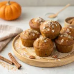Healthy Pumpkin Spice Banana Muffins