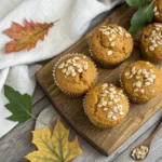 Pumpkin Oatmeal Muffins