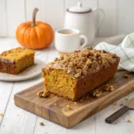 Pumpkin Streusel Bread