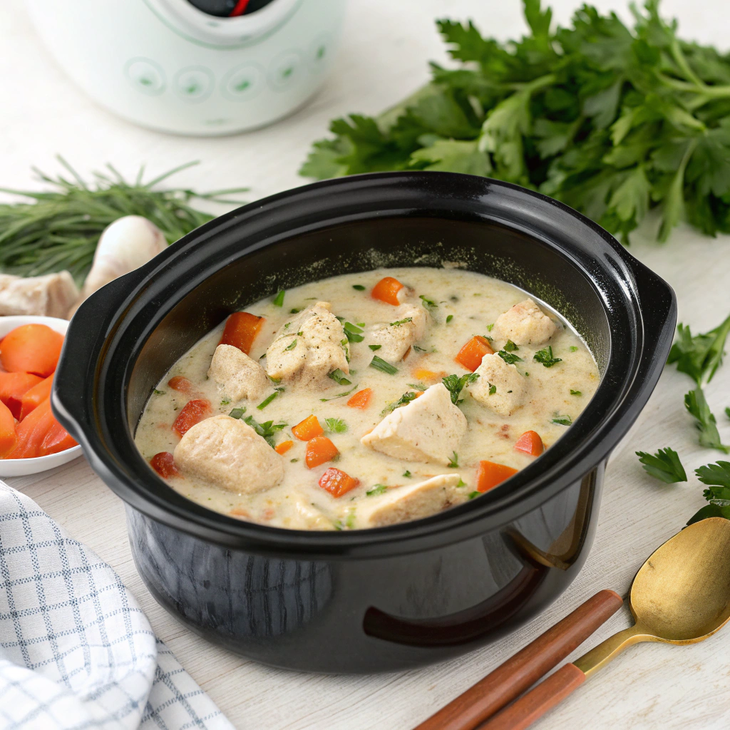 Effortless Creamy Ranch Chicken Crock Pot Recipe