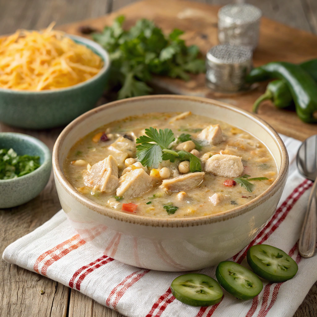 Easy White Chicken Chili