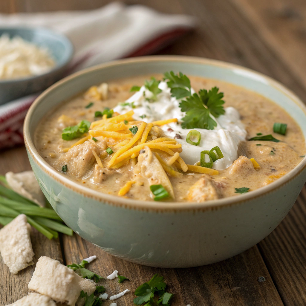 White Chicken Chili Cream Cheese