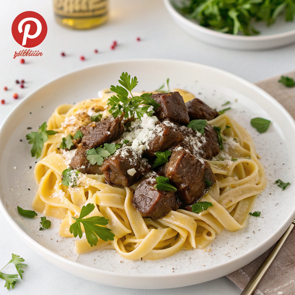 Beef Tips and Noodles Recipe