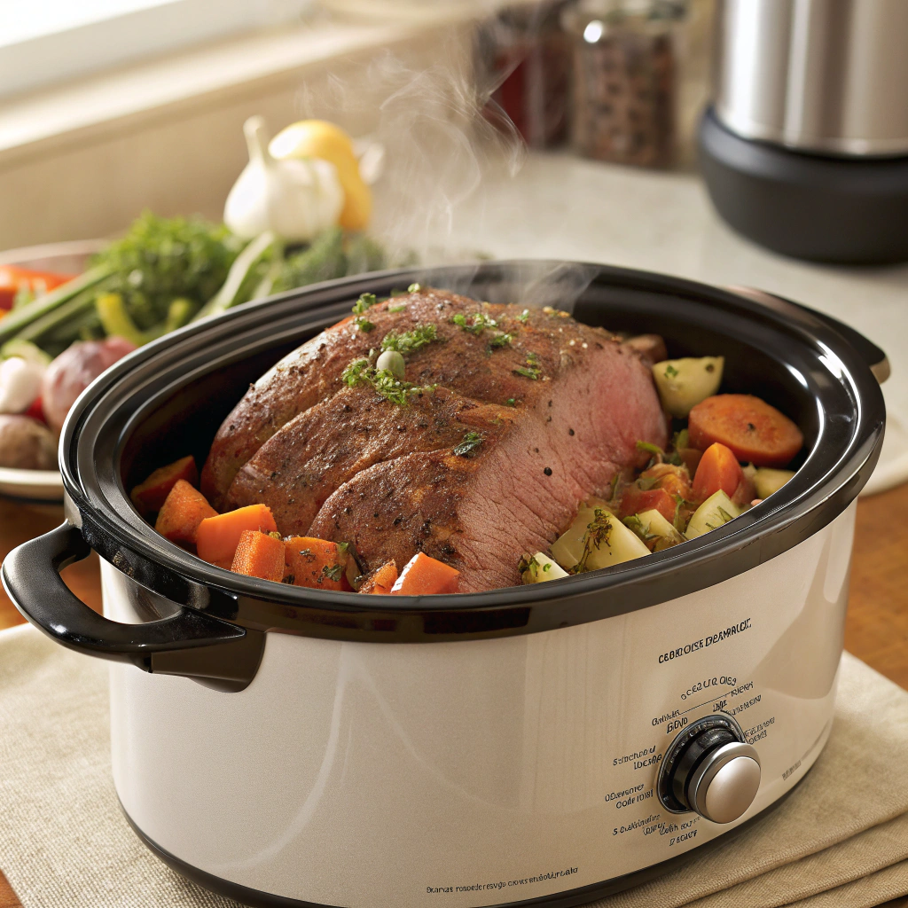 Corned Beef Roast in the Slow Cooker