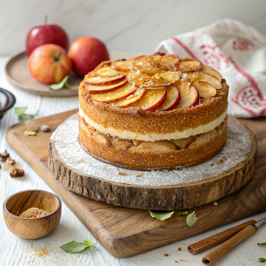 Gâteau aux Pommes à Tomber par Terre