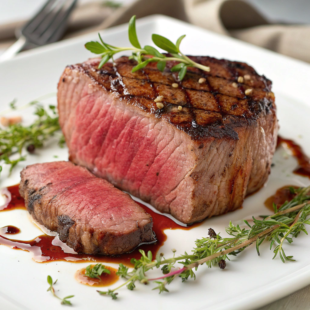 Pan-Seared Beef Tenderloin Steak