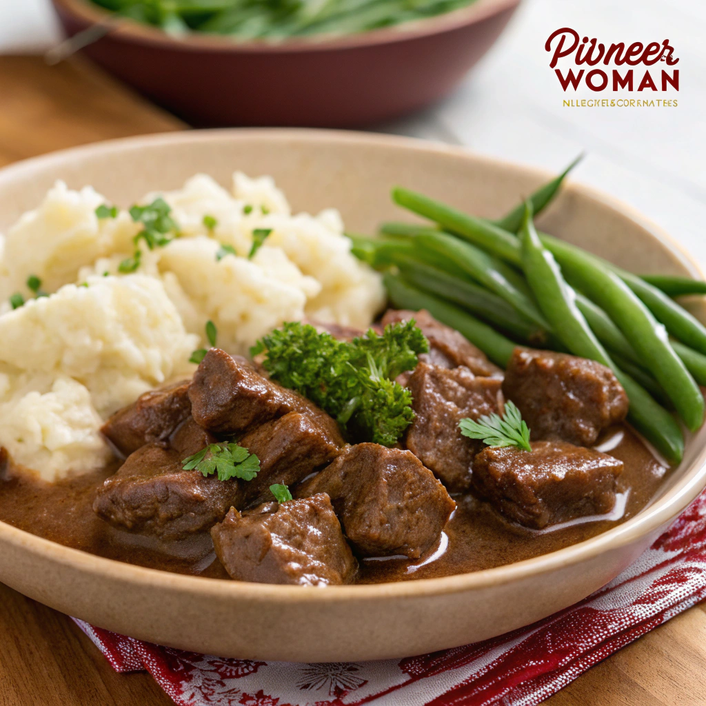 Pioneer Woman-Style Beef Tips