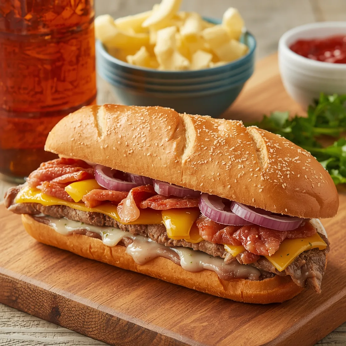 Ultimate Philly Cheese Steak Sandwich