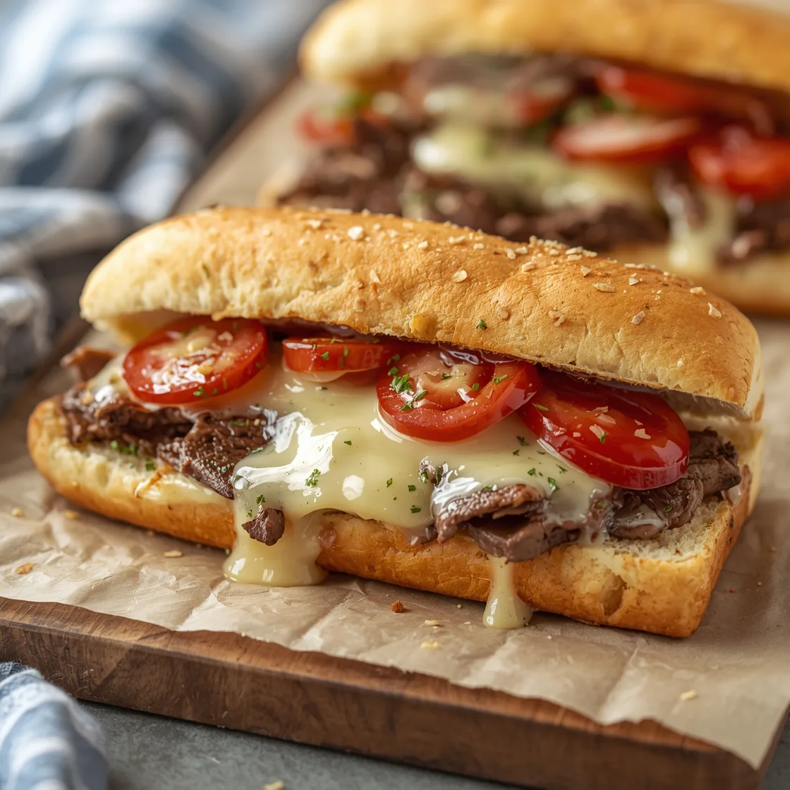 Classic Philly Cheesesteak Sandwich Recipe