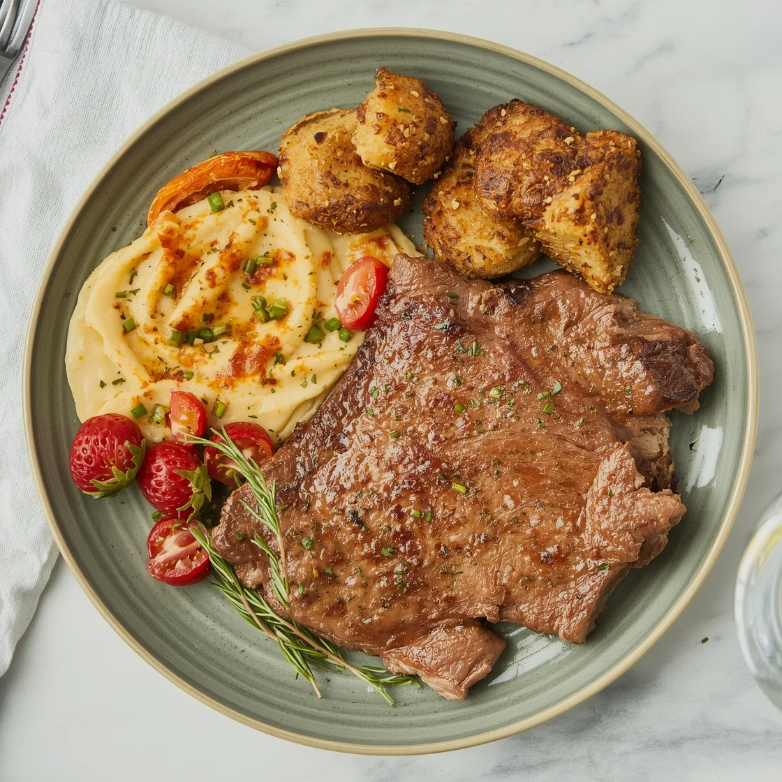 Classic Steak and Sides Dinner
