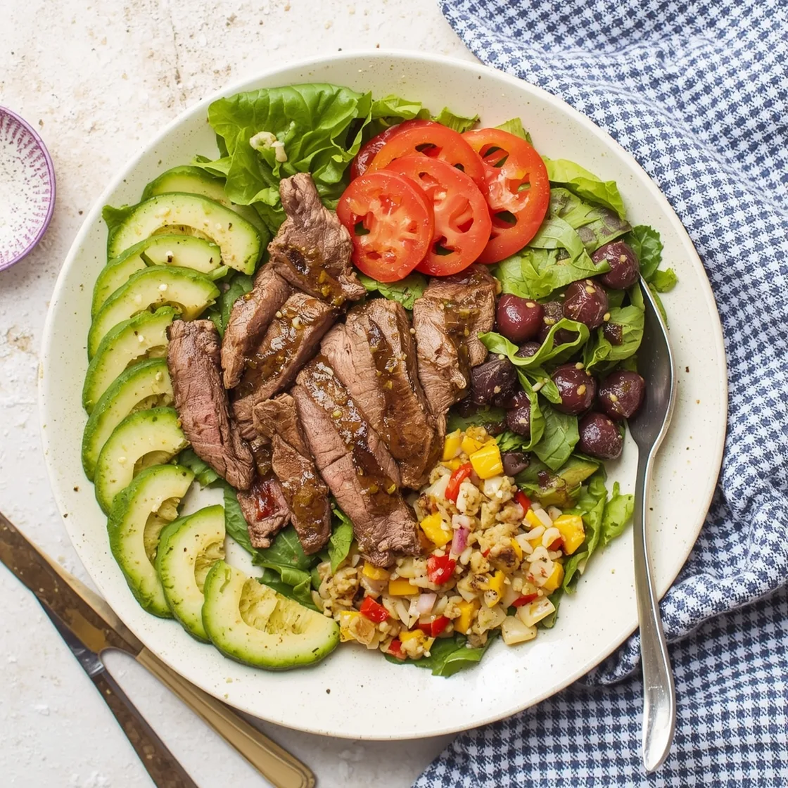 Easy Steak Salad Meal Prep