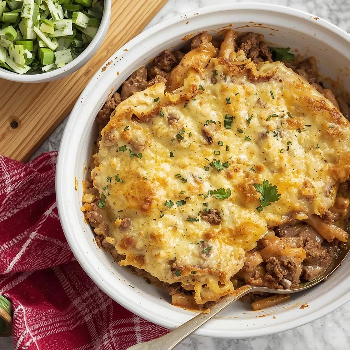 Grandma’s Classic Ground Beef Casserole