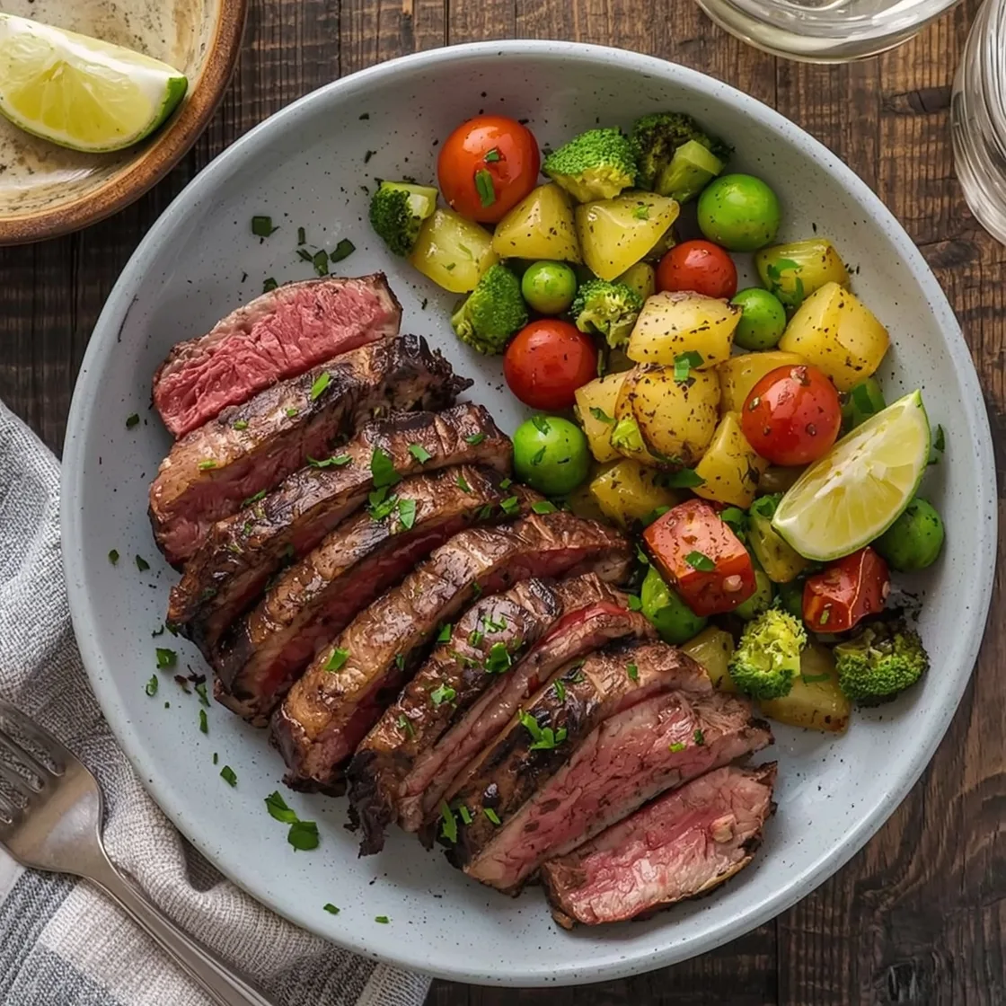 Healthy Grilled Sirloin Steak Recipe