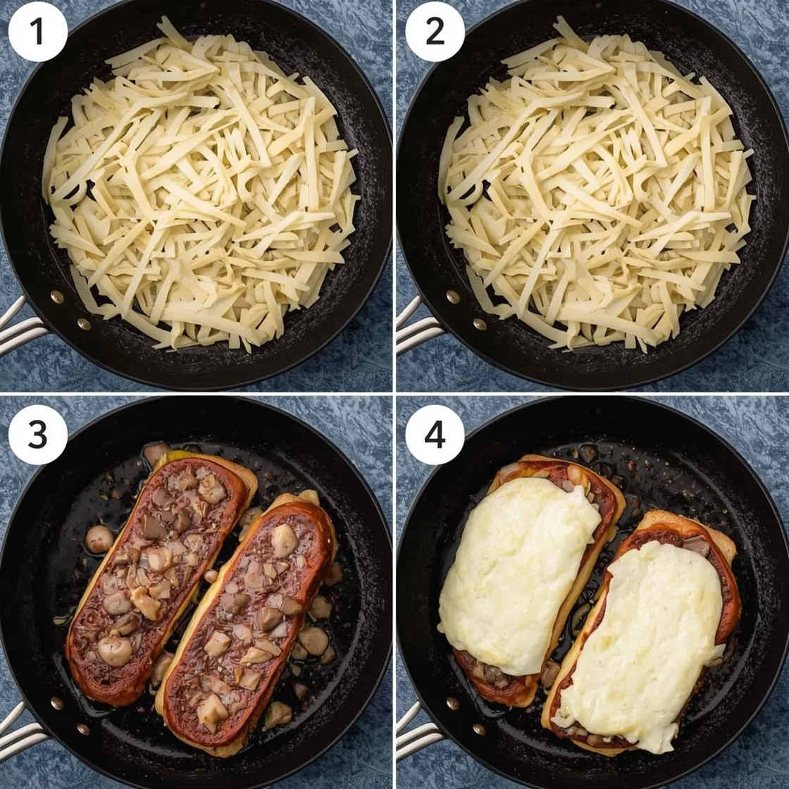 Philly Cheesesteak Sandwich Step-by-Step