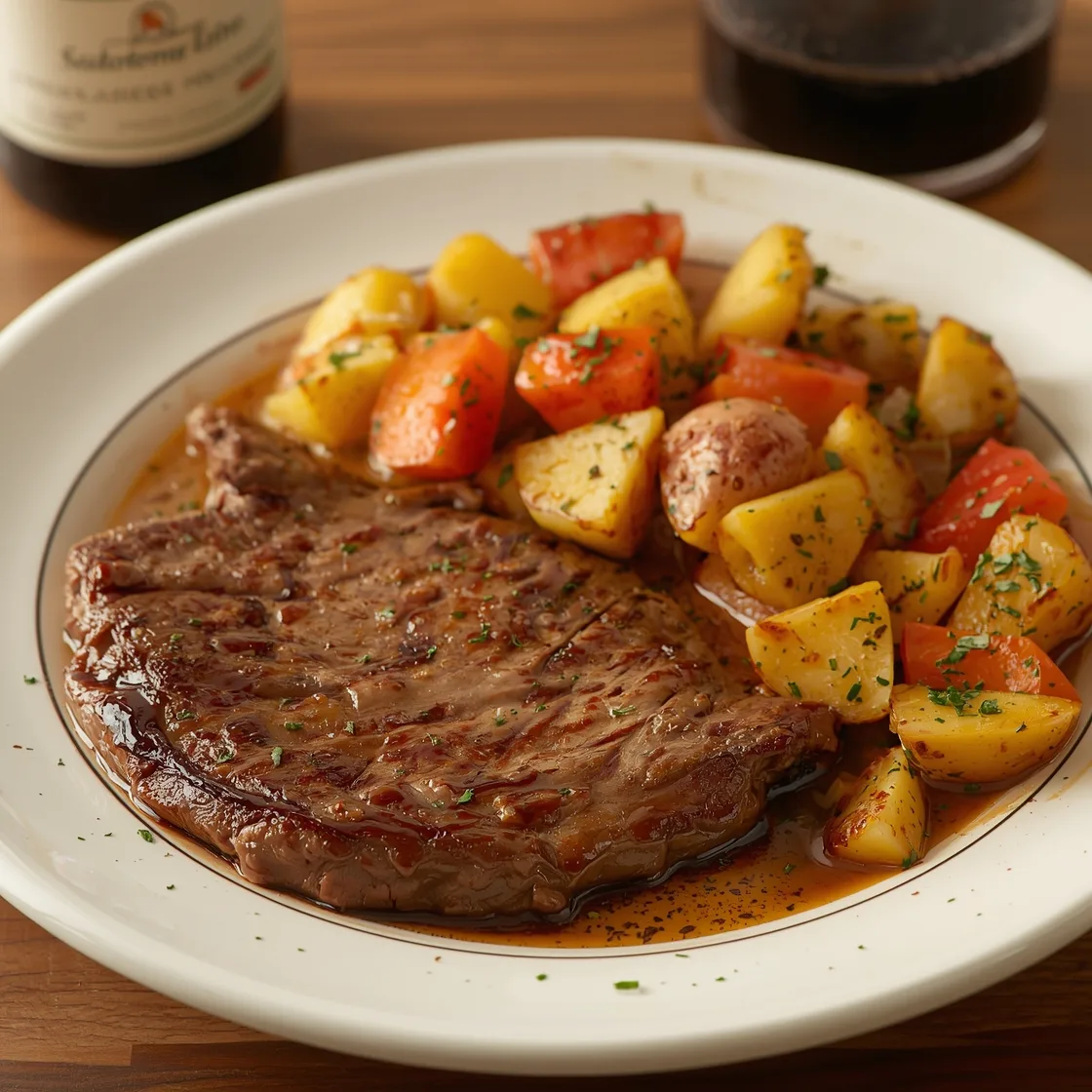 Steak and Potatoes Classic Dinner