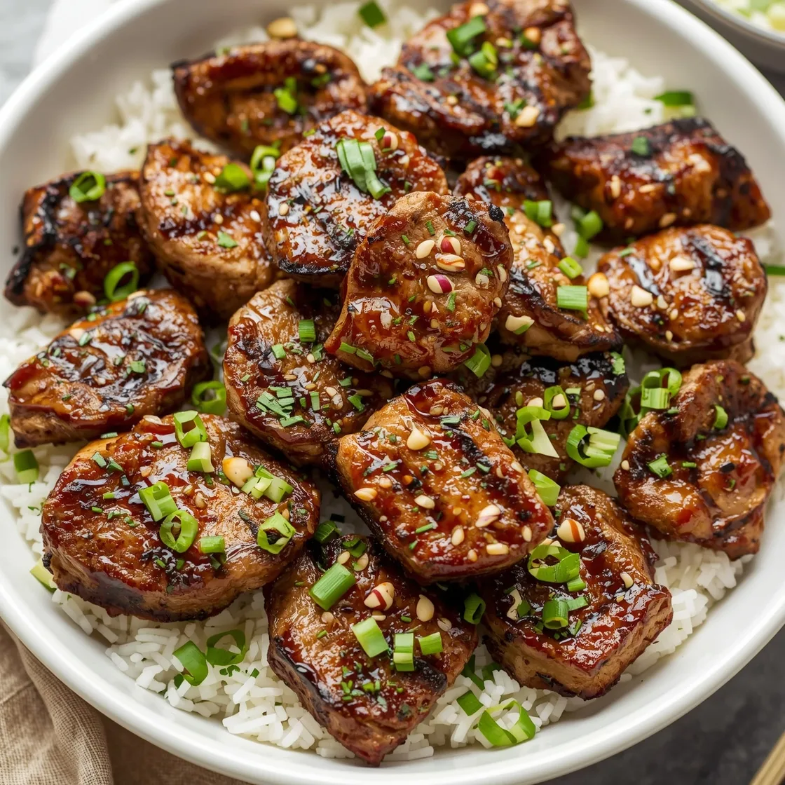 Asian-Style Ribeye Steak Bites