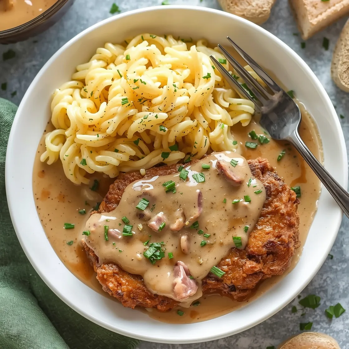 Classic Country Fried Steak with Creamy Gravy