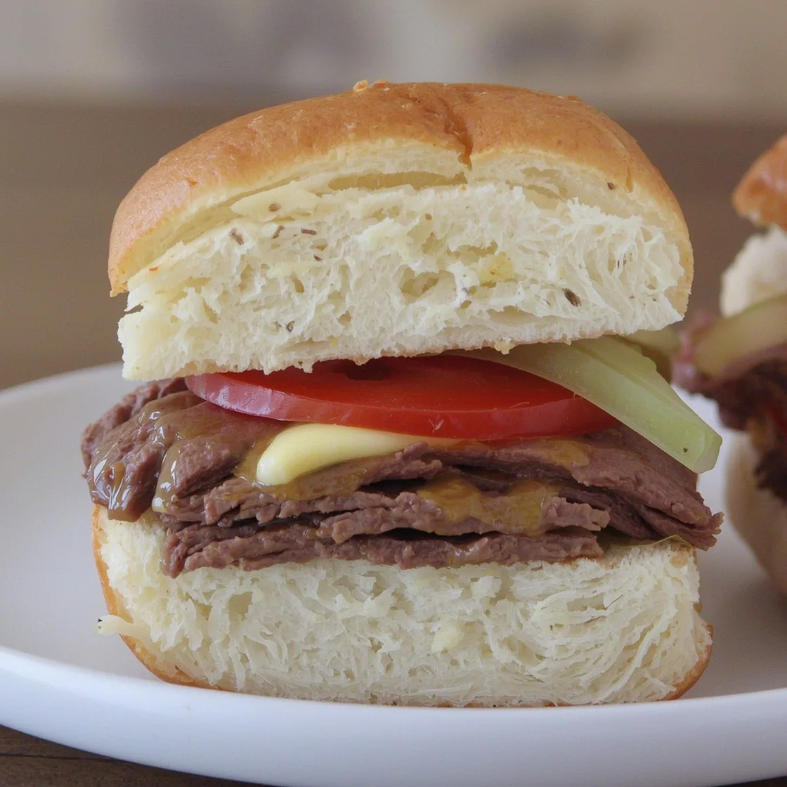 Classic Roast Beef Slider Sandwiches