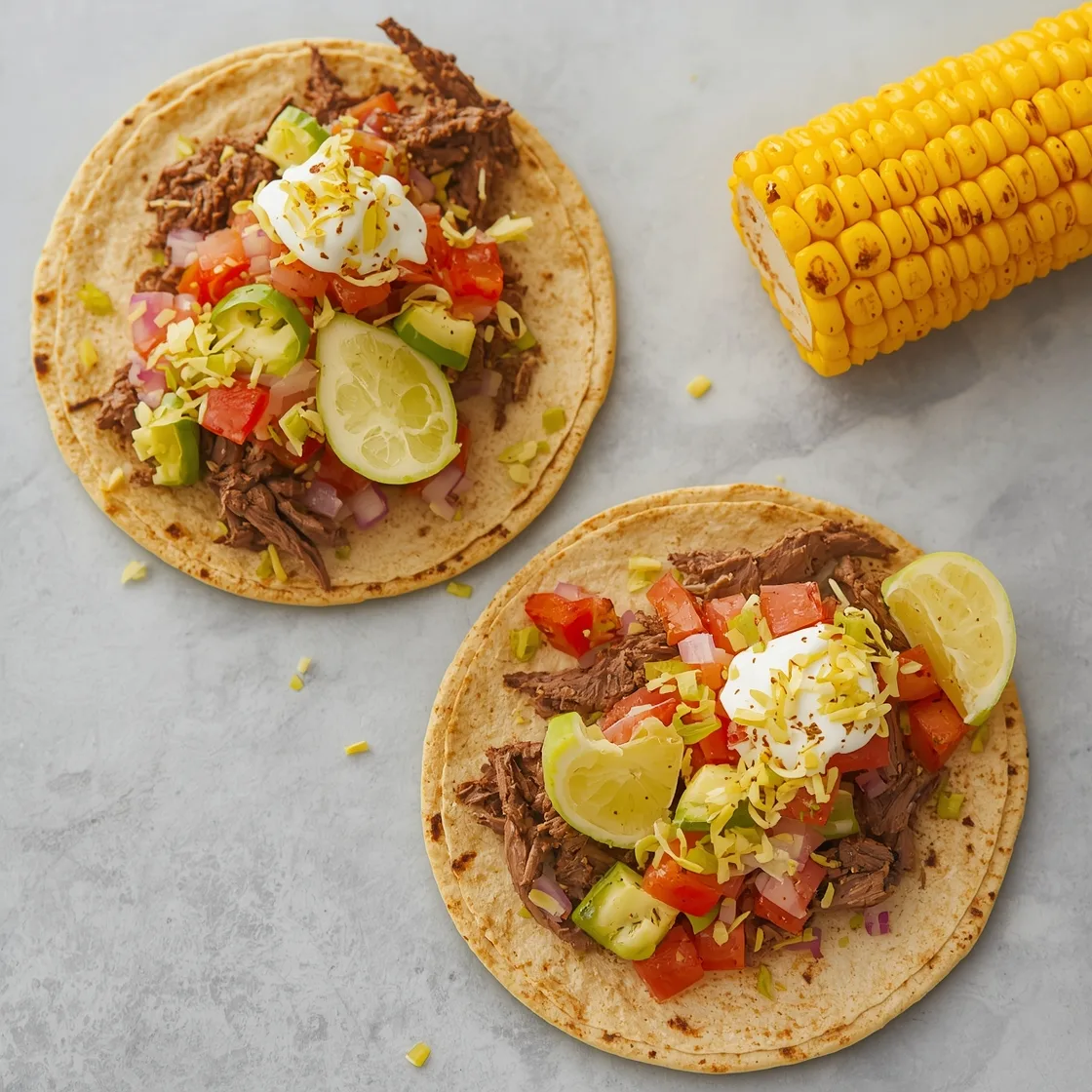 Easy Steak Tacos with Street Corn