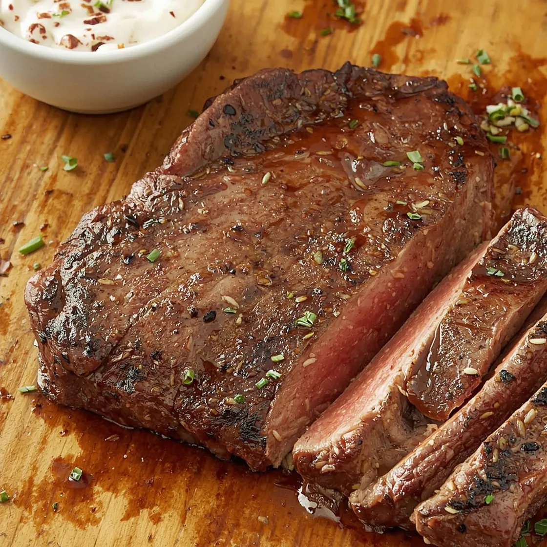 Restaurant-Style Air Fryer Ribeye Steak
