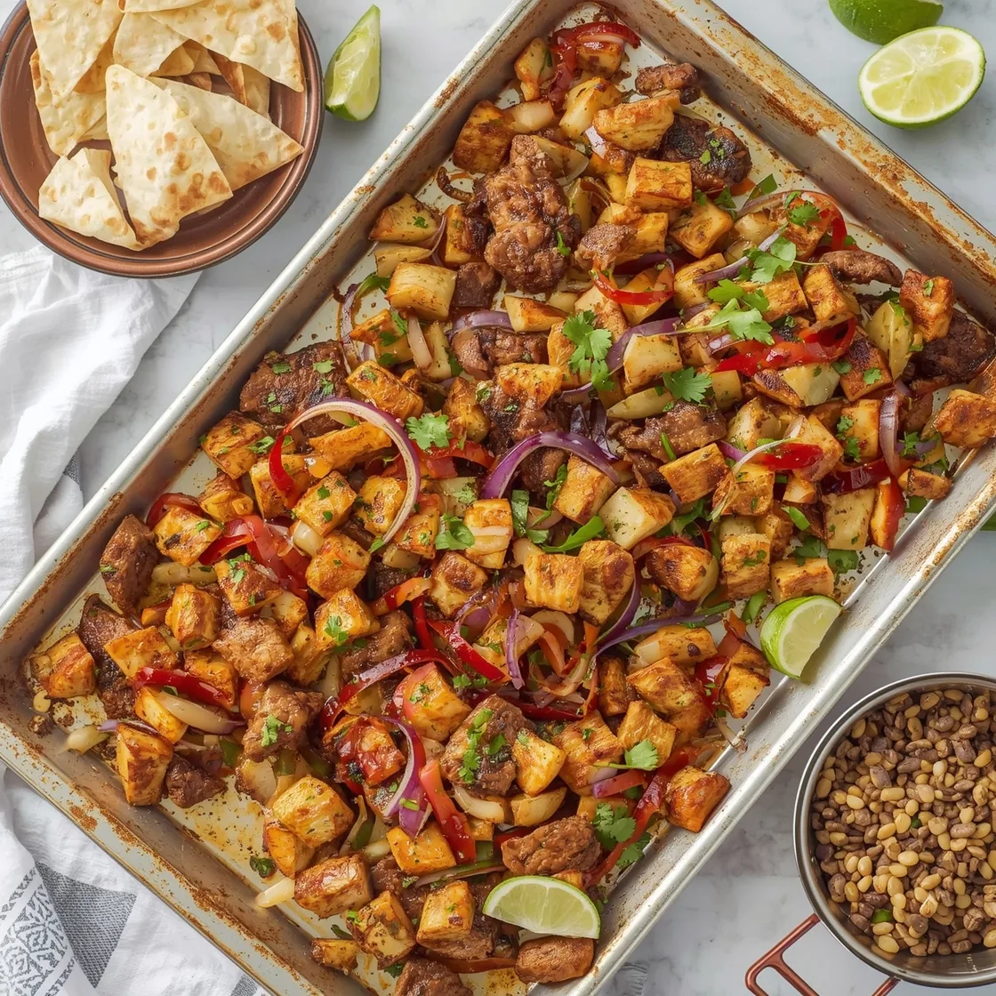 Sheet Pan Steak Fajitas for Busy Nights