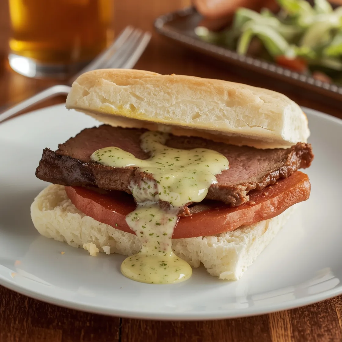 Steak Sandwich with Garlic Aioli